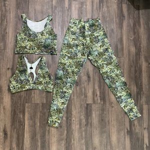 BOOTY BY BRABANTS 3 PC MATCHING ATHLEISURE SET